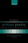 Serious Poetry : Form and Authority from Yeats to Hill - Book