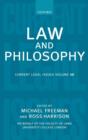 Law and Philosophy - Book