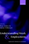 Understanding Work and Employment : Industrial Relations in Transition - Book