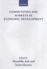 Communities and Markets in Economic Development - Book