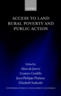 Access to Land, Rural Poverty, and Public Action - Book