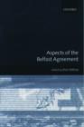 Aspects of the Belfast Agreement - Book