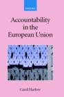 Accountability in the European Union - Book