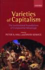 Varieties of Capitalism : The Institutional Foundations of Comparative Advantage - Book