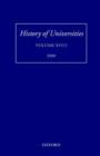 History of Universities : Volume XVI/2 - Book