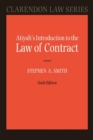 Atiyah's Introduction to the Law of Contract - Book