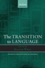 The Transition to Language - Book