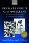 Peasants versus City-Dwellers : Taxation and the Burden of Economic Development - Book