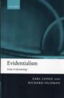 Evidentialism : Essays in Epistemology - Book