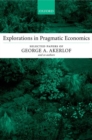 Explorations in Pragmatic Economics - Book