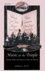 Music for the People : Popular Music and Dance in Interwar Britain - Book