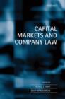 Capital Markets and Company Law - Book