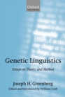Genetic Linguistics : Essays on Theory and Method - Book