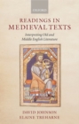 Readings in Medieval Texts : Interpreting Old and Middle English Literature - Book