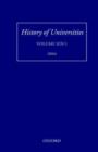 History of Universities : Volume XIX/1 - Book