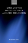 Kant and the Foundations of Analytic Philosophy - Book