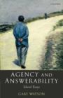 Agency and Answerability : Selected Essays - Book