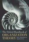 The Oxford Handbook of Organization Theory - Book