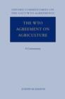 The WTO Agreement on Agriculture : A Commentary - Book