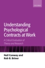 Understanding Psychological Contracts at Work : A Critical Evaluation of Theory and Research - Book