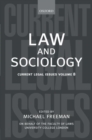 Law and Sociology - Book