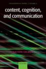 Content, Cognition, and Communication : Philosophical Papers II - Book