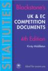 UK and EC Competition Documents - Book