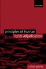 Principles of Human Rights Adjudication - Book