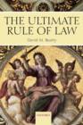 The Ultimate Rule of Law - Book