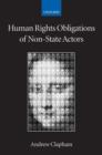 Human Rights Obligations of Non-State Actors - Book