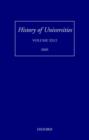 History of Universities : Volume XX/2 2005 - Book