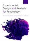 Experimental Design and Analysis for Psychology - Book