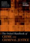 The Oxford Handbook of Crime and Criminal Justice - Book