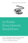50 Studies Every Internist Should Know - Book