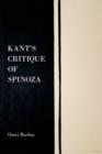 Kant's Critique of Spinoza - Book