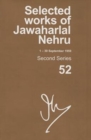 Selected Works of Jawaharlal Nehru (1-30 September 1959) : Second series, Vol. 52 - Book