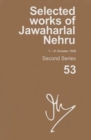 Selected Works of Jawaharlal Nehru (1-31 October 1959) : Second series, Vol. 53 - Book