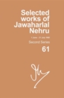 Selected Works of Jawaharlal Nehru : Second series, Vol. 61: (1 June - 31 July 1960) - Book