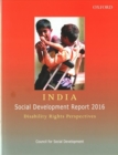 India Social Development Report 2016 : Disability Rights Perspective - Book
