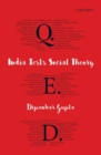 Q.E.D. : India Tests Social Theory - Book