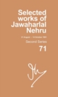 Selected Works of Jawaharlal Nehru : Second series, Vol. 71: (21 Aug - 14 Oct 1961) - Book
