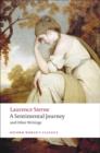 A Sentimental Journey and Other Writings - Book