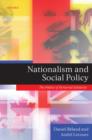 Nationalism and Social Policy : The Politics of Territorial Solidarity - Book