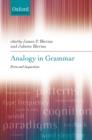 Analogy in Grammar : Form and Acquisition - Book