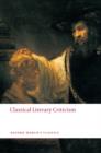 Classical Literary Criticism - Book