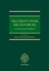 Security Over Receivables : An International Handbook - Book