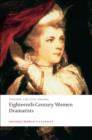 Eighteenth-Century Women Dramatists - Book