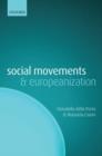 Social Movements and Europeanization - Book