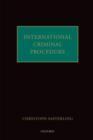 International Criminal Procedure - Book