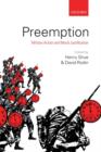 Preemption : Military Action and Moral Justification - Book
